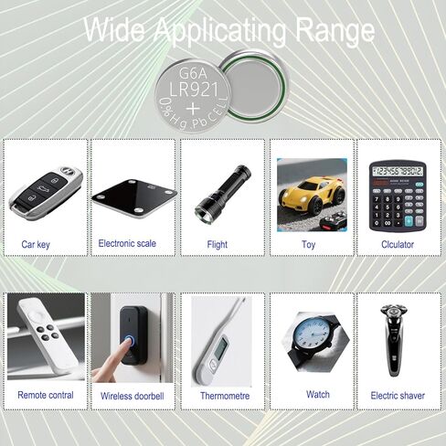 Youchen 370 371 LR921 بطارية زر قلوية 30 حزمة AG6 LR920 SR920SW 1.5 فولت بطاريات ساعة الخلية in Kuwait