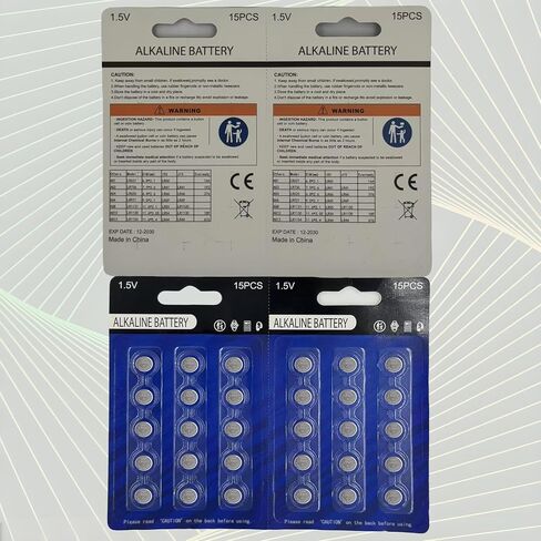 Youchen 370 371 LR921 بطارية زر قلوية 30 حزمة AG6 LR920 SR920SW 1.5 فولت بطاريات ساعة الخلية in Kuwait