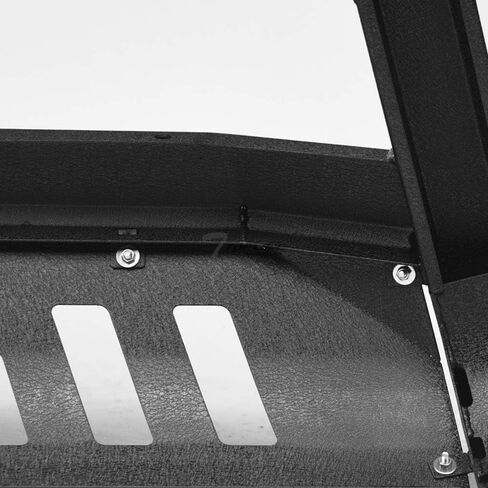 Textured Black AVT Style Bull Bar Brush Push Front Bumper Grill Grille Guard With Skid Plate Compatible With 10-18 Dodge Ram 2500/3500 in Kuwait