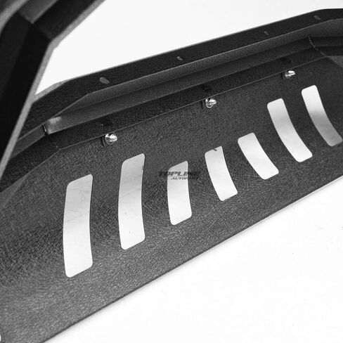 Textured Black AVT Style Bull Bar Brush Push Front Bumper Grill Grille Guard With Skid Plate Compatible With 10-18 Dodge Ram 2500/3500 in Kuwait