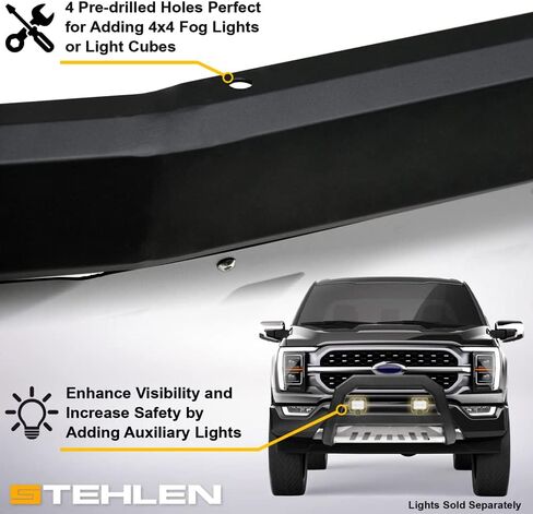 Stehlen 714937183704 Compatible with 2002-2005 Dodge Ram 1500/2006-2008 1500 Mega (Extended Crew) Cab / 2003-2009 2500 3500 Advance Series Bull Bar - Matte Black/Brush Aluminum Skid Plate in Saudi Arabia