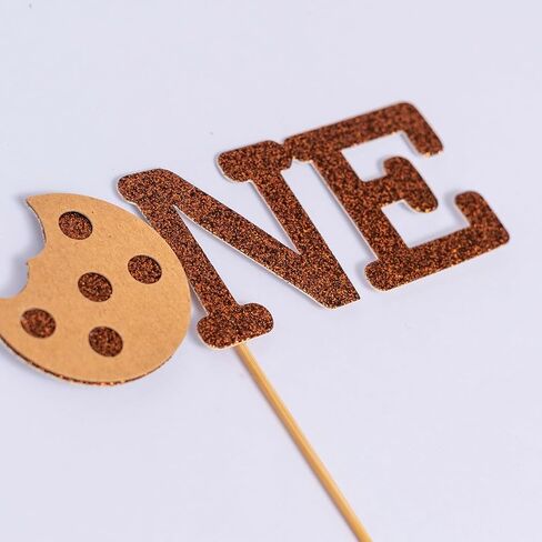 Cookies First Birthday High Chair Banner Cake Topper Set - Sweet Cookie Theme 1st Birthday Party Decoration Supplies Highchair Tassel Banners And Cake Topper, Cookie Sign Anniversary Milestone Celebration Supplies in Kuwait