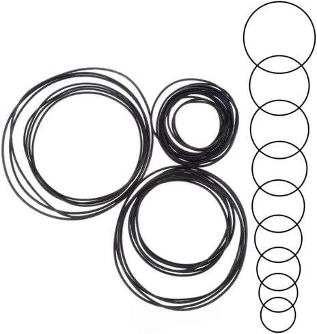 84 ‬Pcs 0.6mm O Ring Watch Gasket Rubber, Waterproof Watch Back Rubber Sealing Rings Replacement, Watches Repair Tools Parts for Watchs Back Cover in Kuwait