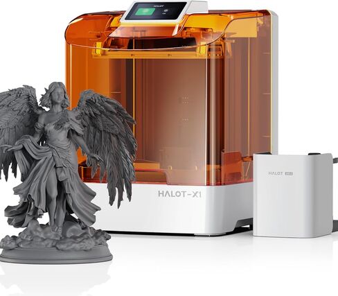 Creality 3D Printer Resin for Halot-Mage, 1kg(2.2lbs) 8K High Precision Resin for 8K LCD 3D Printing, 405nm UV-Curing Resin, Quick Curing, Low Shrinkage, Excellent Fluidity (Grey) in Saudi Arabia