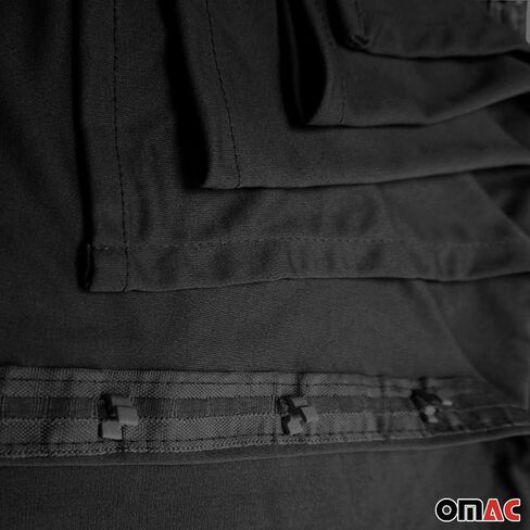 OMAC Trunk Tailgate Curtain fits Mercedes Sprinter Black 2 Privacy Curtains in Kuwait