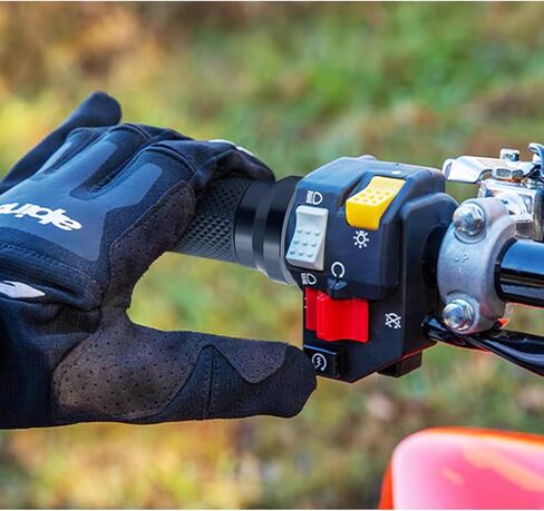 22mm Throttle Compatibility for Scooter ATV GY6,Throttle Assembly Set - 7/8" Handlebar Grips with 22mm Twist Throttle Cable in Kuwait