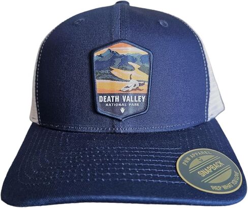 California Nevada Trucker Hat w/Death Valley National Park Woven Patch in Saudi Arabia