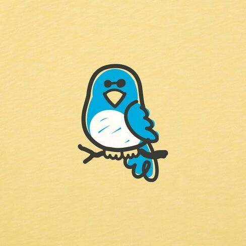 Life is Good. Women's Bluebird Small Slub Easy Fit Tank, Sandy Yellow in Saudi Arabia