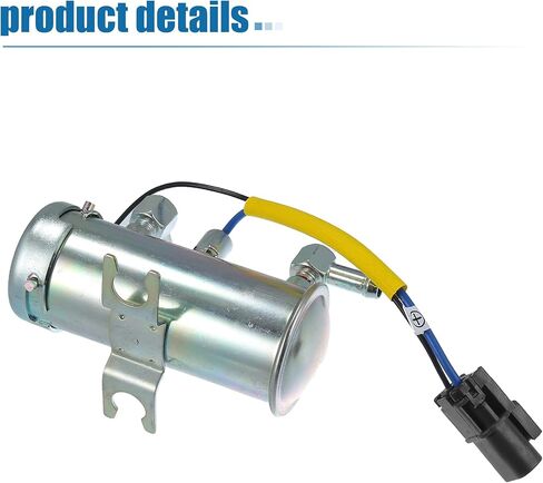 X AUTOHAUX 1 Set 24V Universal Auto Electric Fuel Pump Replacement Durable Silver Tone in Saudi Arabia