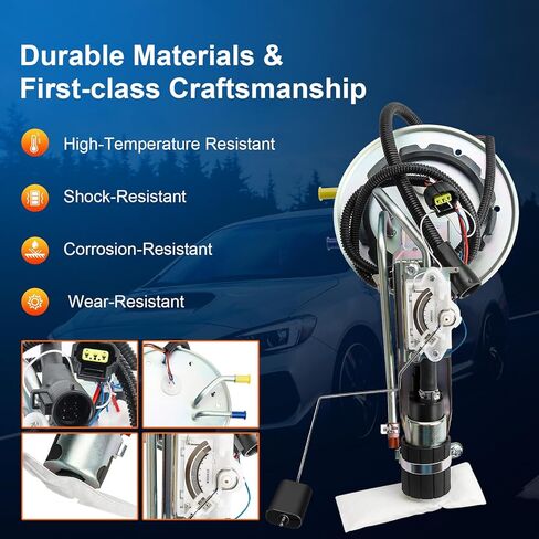 استبدال مجموعة مضخة الوقود الكهربائية متوافقة مع سيارة Ford Crown Victoria Lincoln Town Car Mercury Grand Marquis V8 4.6L 1998 1999 2000، استبدل E2272S in Saudi Arabia
