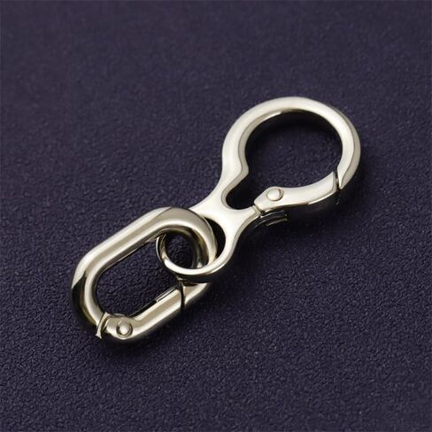Keychain Key Clips Metal Key Ring Key Chain Rings Keyring for Home Car Key Organizer 2pcs in Saudi Arabia