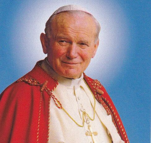 VPP St John Paul II Pray for Us Medal Italy Key Ring Gift Box Prayer Card in Kuwait