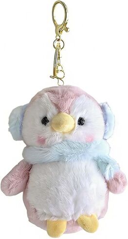Cute Penguin Plush Keychain for Backpack, Kawaii 4.7" Inch Penguin Bag Purse Charms Decoration for Women Girls in Kuwait