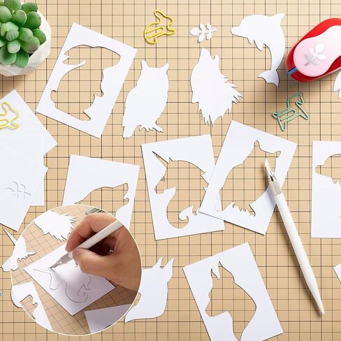 100 Sheets White Cardstock Paper, 8.5"x11" 350gsm/130lb Heavy Weight Blank Card Stock, Thick Cover Stock Paper for Scrapbooking, Crafts, DIY Cards, Printing, Drawing UAP36AWH100 in Saudi Arabia