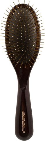 Chris Christensen 35mm Pin Dog Brush, Gold Series, Groom Like a Professional, Gold-Plated Stainless Steel Pins, Perfect for Fragile Coats, 30% More Pins, Ground and Polished Tips in Saudi Arabia