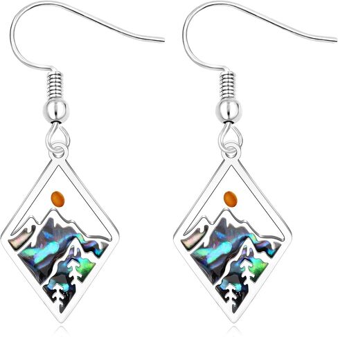 حلق بذور الخردل المسيحي مجوهرات الإيمان منقوش عليها آية الكتاب المقدس، أذن البحر شل هوك تتدلى أقراط للنساء أفضل صديق الأخوات in Kuwait