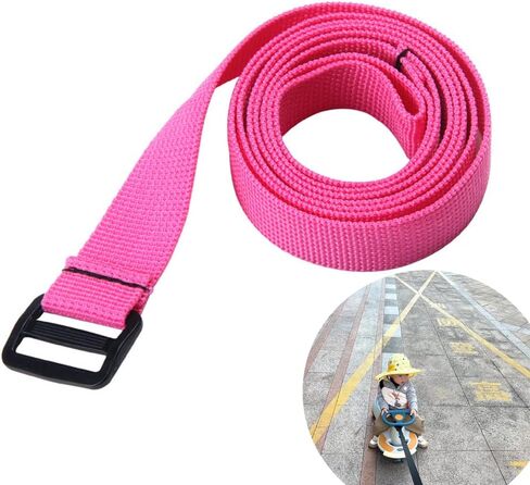 3 Pack Wiggle Car Tow Rope Baby Balance Bike Pull Strap Front Belt Puller Instead of Push Bar Handle for Wiggle Car Ride on Swing Car Toddler Tricycle Kids Trike 4-Wheel Baby Walker in Saudi Arabia