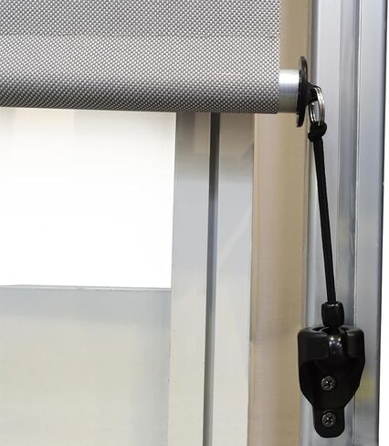 مجموعة غطاء نهاية بنجي لأجزاء الظل البديلة للستائر الخارجية اللاسلكية للستائر الخارجية باللون البني (مجموعة واحدة) in Kuwait