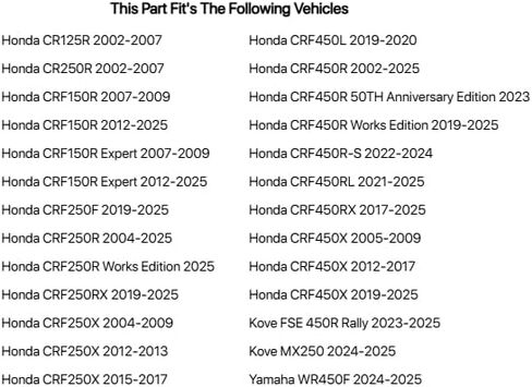 وسادة فرامل خلفية تاسك - معدن متكلس متوافق مع Honda CRF250R 2004-2026، Honda CRF450R 2002-2026، CR125R/250R 2002-2007، CRF150R/Expert 2007-2009، 2012-2026 in Saudi Arabia