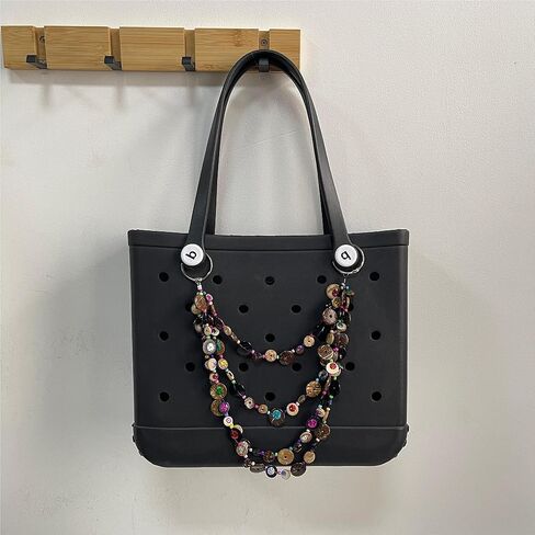 سلسلة مفاتيح من QTMY Boho سلسلة مفاتيح لحقيبة اليد ومحفظة الظهر وإكسسوارات حقيبة Bogg، 968-1 in Saudi Arabia