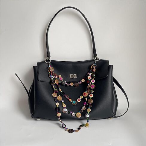 سلسلة مفاتيح من QTMY Boho سلسلة مفاتيح لحقيبة اليد ومحفظة الظهر وإكسسوارات حقيبة Bogg، 968-1 in Saudi Arabia