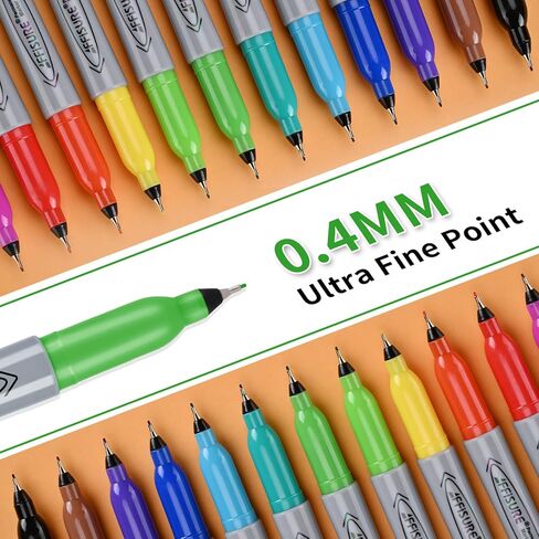 أقلام تحديد دائمة، مجموعة أقلام تحديد دقيقة للغاية، 12 لونًا متنوعًا تعمل على الخشب والبلاستيك والورق والمعادن والحجر والزجاج للفنانين والأطفال والبالغين، 12 قطعة in Kuwait