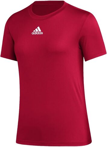 adidas WMNS SS Pregame Bos Tee Victory Red MD in Saudi Arabia