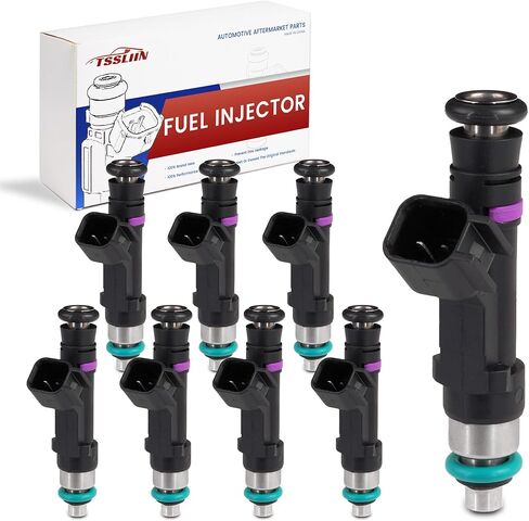 Fuel Injectors for-Lincoln Navigator 2007 2008 V8 5.4L, For-Ford Expedition 2007 2008, Inyectores OE Replacement 0280158140 FJ1008 8002044N, CM5145, 8PCS in Saudi Arabia