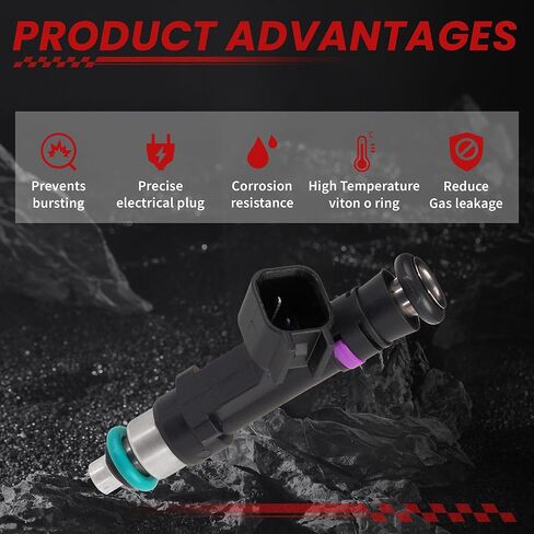 Fuel Injectors for-Lincoln Navigator 2007 2008 V8 5.4L, For-Ford Expedition 2007 2008, Inyectores OE Replacement 0280158140 FJ1008 8002044N, CM5145, 8PCS in Saudi Arabia