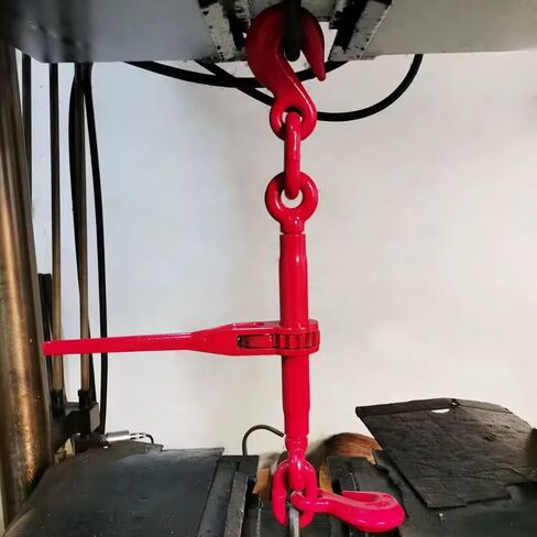 مجلدات السقاطة 5/16 إلى 3/8 - مجلدات السلسلة 5/16 إلى 3/8-4 حزمة، مجموعة أدوات ربط التحميل شديدة التحمل للحفارات المسطحة in Kuwait