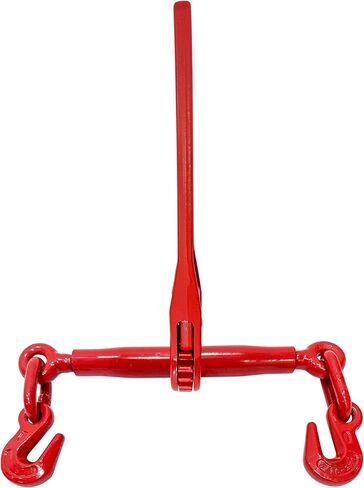 مجلدات السقاطة 5/16 إلى 3/8 - مجلدات السلسلة 5/16 إلى 3/8-4 حزمة، مجموعة أدوات ربط التحميل شديدة التحمل للحفارات المسطحة in Kuwait