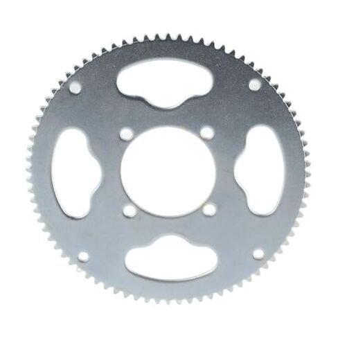 25H 80T Rear Sprocket High Strength Steel 54mm 80 Teeth Chain Sprocket Replacement for 47cc 49cc Dirt Bike ATV Quad Minimoto Motorcycle​(Silver) in Kuwait