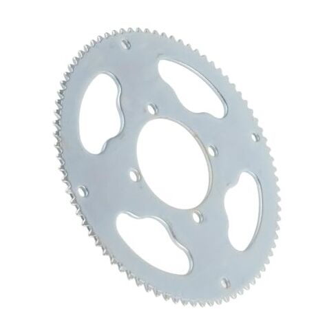 25H 80T Rear Sprocket High Strength Steel 54mm 80 Teeth Chain Sprocket Replacement for 47cc 49cc Dirt Bike ATV Quad Minimoto Motorcycle​(Silver) in Kuwait