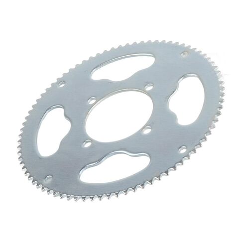 25H 80T Rear Sprocket High Strength Steel 54mm 80 Teeth Chain Sprocket Replacement for 47cc 49cc Dirt Bike ATV Quad Minimoto Motorcycle​(Silver) in Kuwait