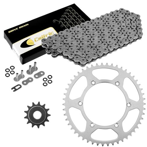 Caltric O-Ring Drive Chain & Sprockets Kit Compatible with Kawasaki KX250F 2011 2012 2013-2017 in Saudi Arabia