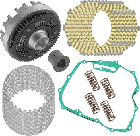 Caltric Clutch Outer Basket and Plates Kit compatible with Honda Foreman 500 TRX500FM 2005-2011 in Saudi Arabia