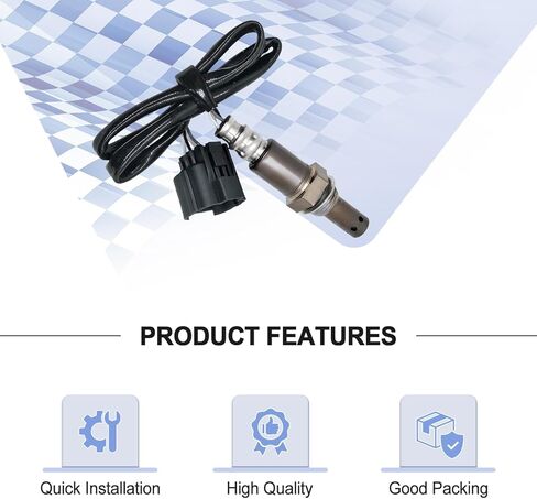 234-4096 O2 Sensor Oxygen Sensor Compatible with 1997 1998 1999 Honda Civic L4-1.6L, with 1995 1996 1997 Honda Accord L4-2.2L, with 1995 1996 1997 Honda Accord V6-2.7L O2 Sensor 1Pc in Kuwait