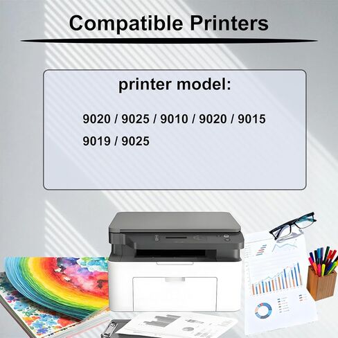 خراطيش حبر 964XL 964 متوافقة باللون الأسود واللون 964XL لطابعات HP OfficeJet Pro 9020 9025 9010 9020 9015 9019 9025 طابعات نفث الحبر عالية الإنتاجية in Saudi Arabia