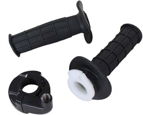 Throttle Cable Handle Bar Twist Grip Set Fits: XR/CRF50 70 Style 50cc-125cc Dirt Bikes with 7/8" Handlebars in Kuwait