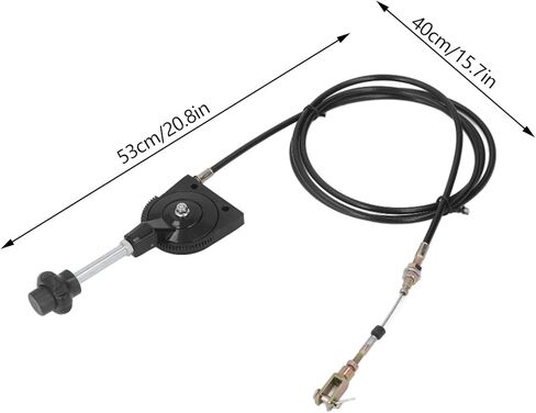 Excavator Throttle Control Cable 2.5 Meter Replacement for Hitachi EX230 EX230, Manual Throttle Cable Kit, Quick Response for Excavator Lever & Mini Excavator Attachments in Kuwait
