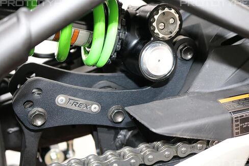 T-Rex Racing Lowering Links Compatible with Kawasaki 2023-2025 ZX-4R / ZX-4RR - 3 Levels in Kuwait