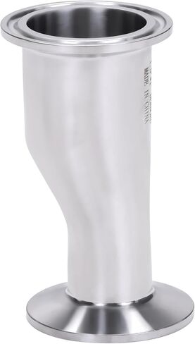 DERNORD Eccentric Reducer Tri clamp Sanitary Fitting 2 inch x 1.5 inch SS304 in Kuwait