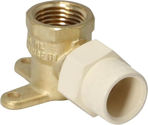 1 Piece 1/2 in Female NPT x 1/2 in CPVC Drop Ear Elbow in Saudi Arabia