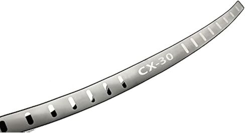 GZBFTDH واقي ممتص الصدمات الخلفي للسيارة، لسيارة Mazda CX-30 2020 2021 2022 2023 ملحقات، قطع غيار السيارات الباب الخلفي غطاء عتبة باب صندوق السيارة الخلفي لوحة جرجر شريط حماية حماية in Kuwait