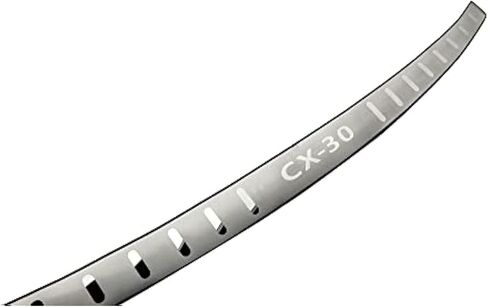 GZBFTDH واقي ممتص الصدمات الخلفي للسيارة، لسيارة Mazda CX-30 2020 2021 2022 2023 ملحقات، قطع غيار السيارات الباب الخلفي غطاء عتبة باب صندوق السيارة الخلفي لوحة جرجر شريط حماية حماية in Kuwait