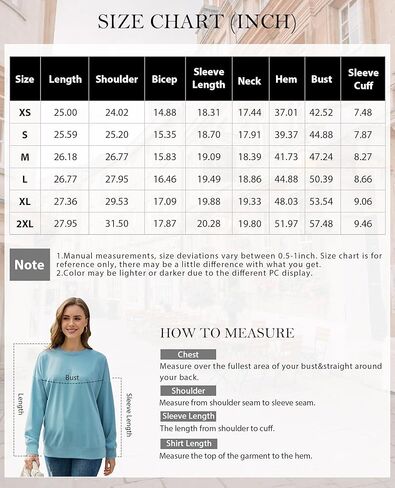 siliteelon Women's Crewneck Sweatshirts Long Sleeve Shirts Trendy Casual Loose Pullover Tops in Saudi Arabia