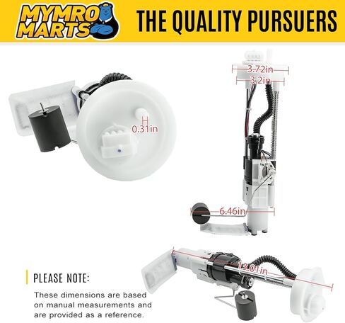 Fuel Pump Assembly 2521307 for Polaris M1400 RZR570 Ranger 500 570 800 Crew 570 900 900-5/6 EPS Ranger/Crew XP 900 1000 in Kuwait