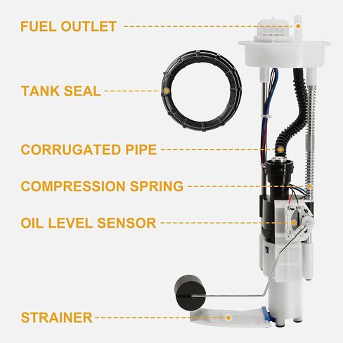 Fuel Pump Assembly 2521307 for Polaris M1400 RZR570 Ranger 500 570 800 Crew 570 900 900-5/6 EPS Ranger/Crew XP 900 1000 in Kuwait