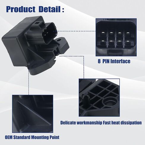 وحدة تحكم مرحل وحدة محرك مضخة الوقود AITKEN متوافقة مع Ford E-Series F-Series، Lincoln MK-Series، Mercury Mazda 6 OEM AA8Z9D370A، 601-225. in Saudi Arabia