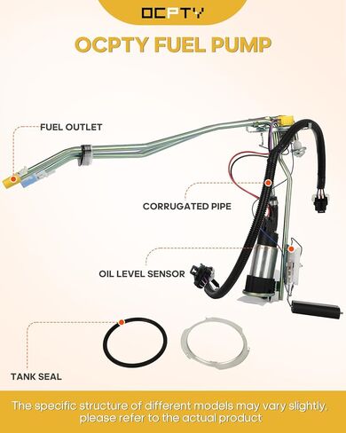 استبدال مجموعة وحدة مضخة الوقود الكهربائية OCPTY لـ 1997-1999 لـ Buick لـ LeSabre 1997-1999 لـ Oldsmobile لـ 88 1997-1999 لـ Oldsmobile لـ LSS 1997-1998 لـ Oldsmobile لـ Regency in Saudi Arabia